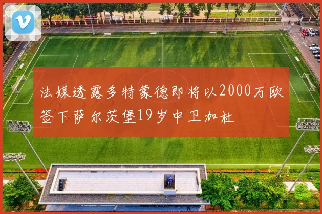 法媒透露多特蒙德即将以2000万欧签下萨尔茨堡19岁中卫加杜